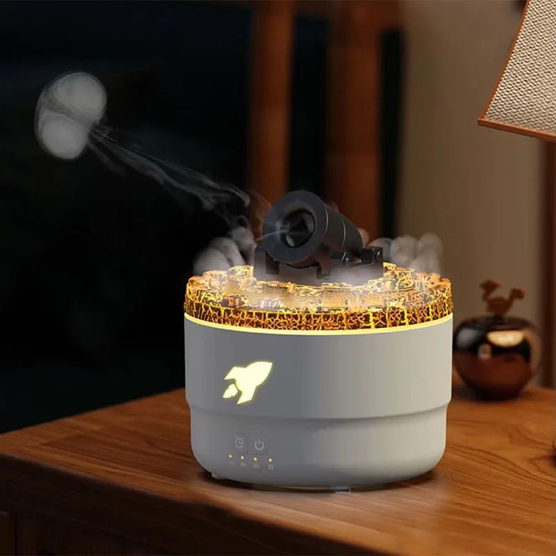 "Air Aroma Cannon Blast – The Ultimate Aromatherapy & Humidifier Experience! 🌫️✨" - BunnyGlow