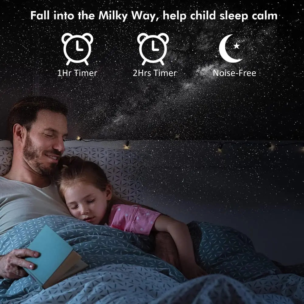 🚀 Galaxy Star Projector – Turn Your Room into a Dreamy Galaxy! 🌌 - BunnyGlow
