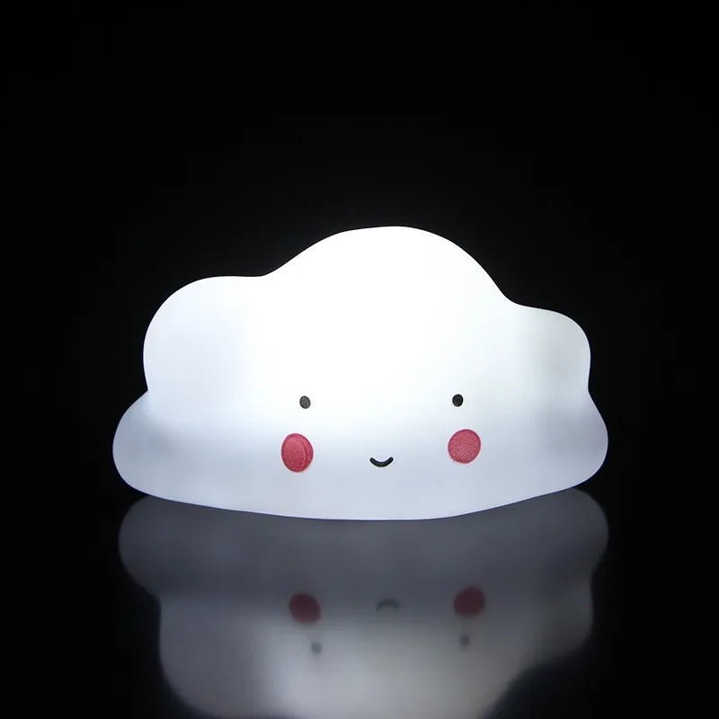 Led Night Light Baby Room Decoration Bed Stars Moon Clouds Toy Bedroom Decoration Modeling Light Baby Children's Toy Gift - BunnyGlow