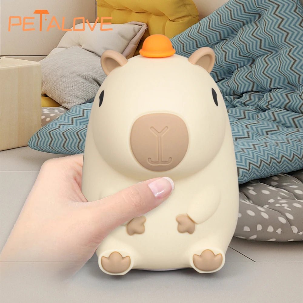 "Luminous Capybara Night Light" - BunnyGlow