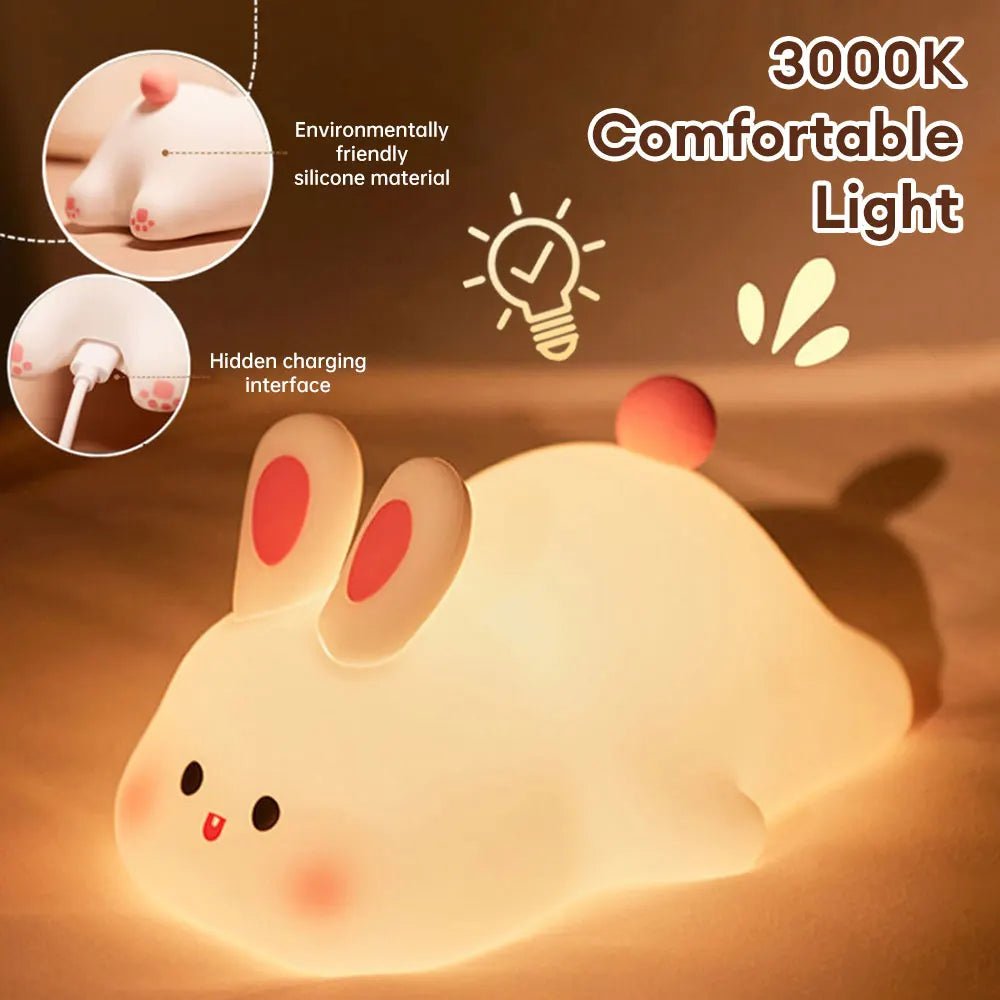 : 💖 The Cutest Bunny Lamp to Light Up Your Nights! 🐰✨ - BunnyGlow